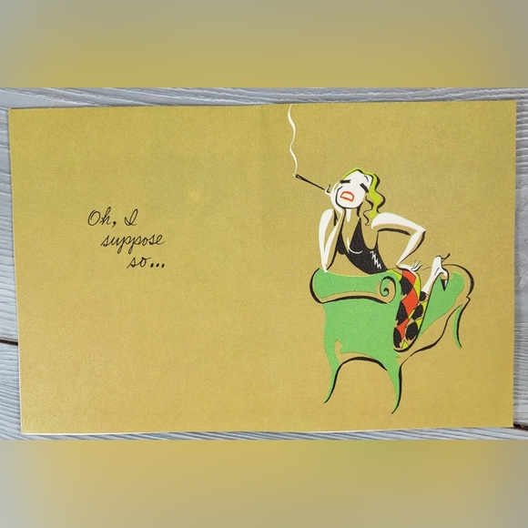 ๐
๐ผ RARE 1940s Vintage Funny Naughty Christmas Card - Bundle to Save $ ๐
๐ผ - Picture 2 of 9